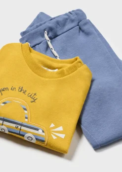 BOY Mayoral Baby 2 Piece Car Tracksuit