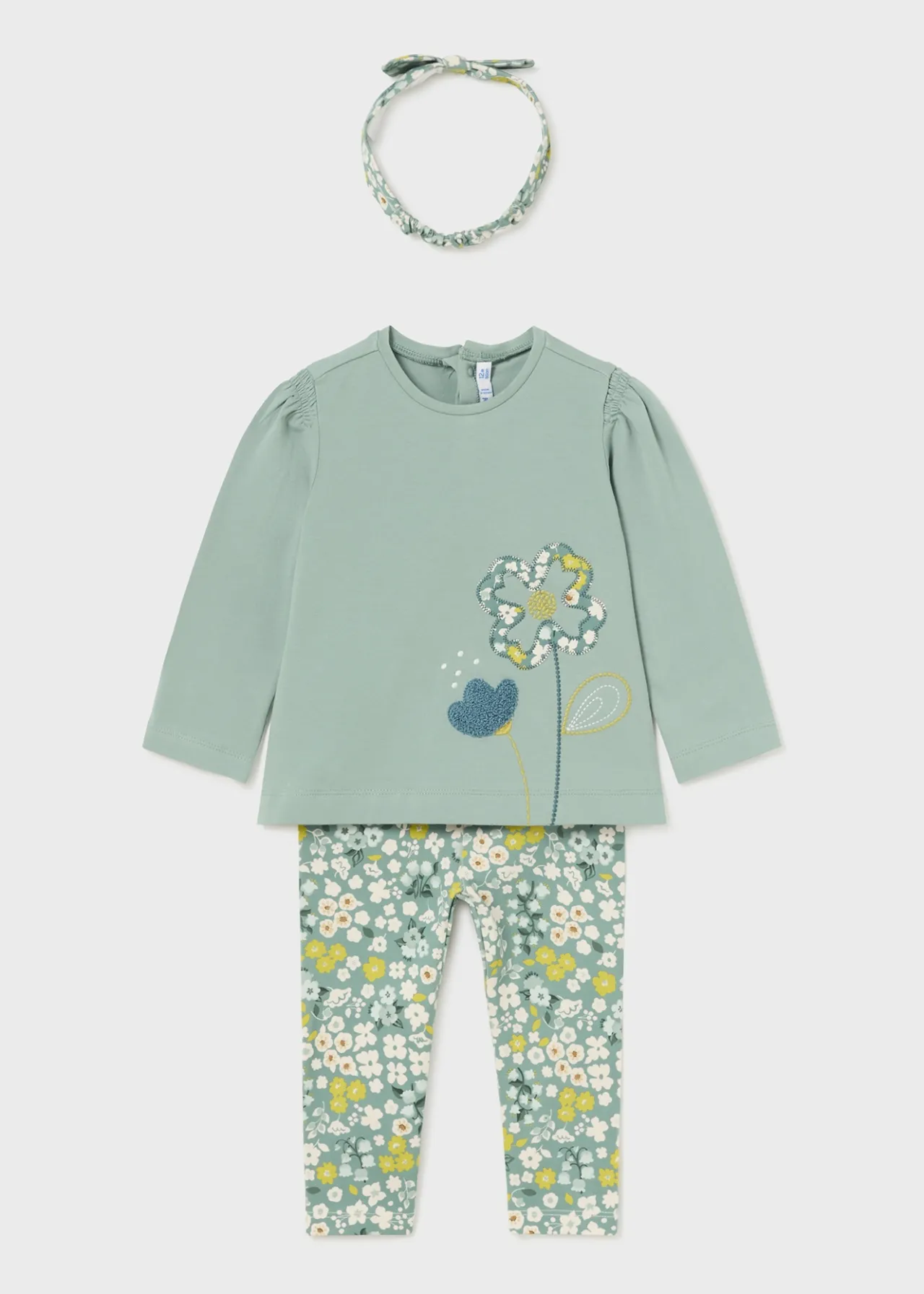 Mayoral Baby 3 Piece Floral Set
