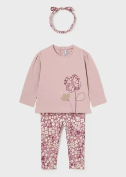 Mayoral Baby 3 Piece Floral Set