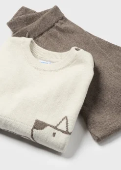 BOY Mayoral Baby 3 Piece Knit Set