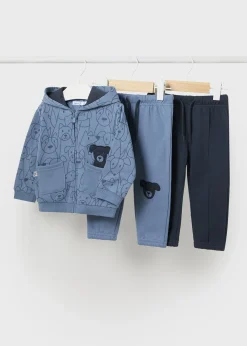 BOY Mayoral Baby 3 Piece Puppy Tracksuit