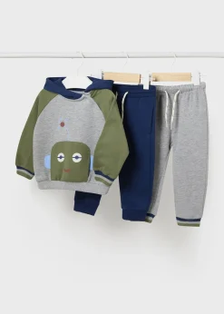 BOY Mayoral Baby 3 Piece Robot Tracksuit