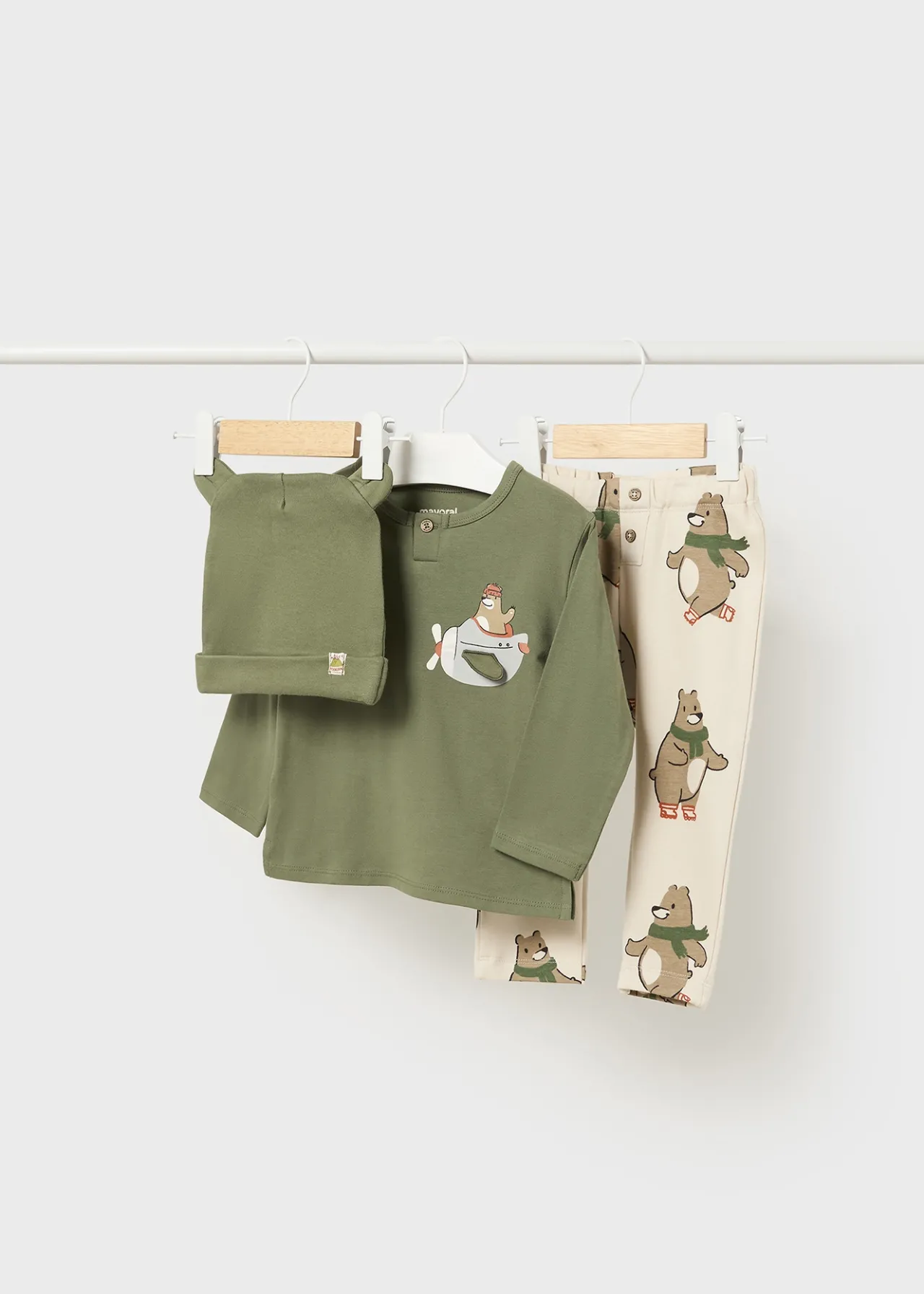 BOY Mayoral Baby 3 Piece Set with Interactive Motif