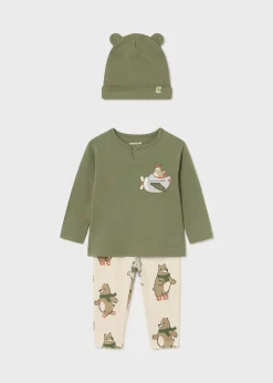 BOY Mayoral Baby 3 Piece Set with Interactive Motif