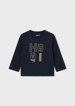 BOY Mayoral Baby Alpaca T-Shirt