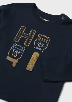 BOY Mayoral Baby Alpaca T-Shirt