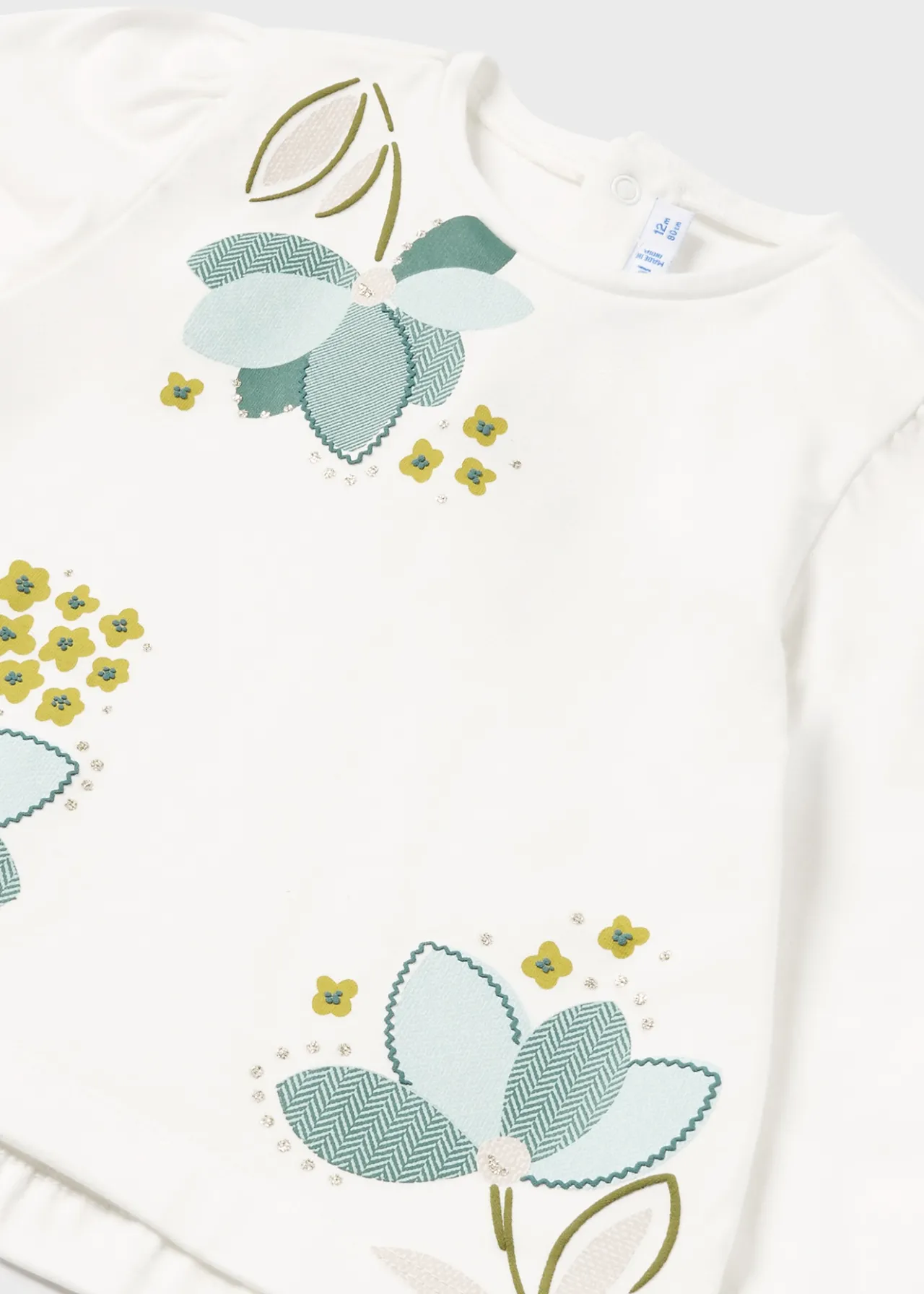 Mayoral Baby Balloon Sleeve T-Shirt