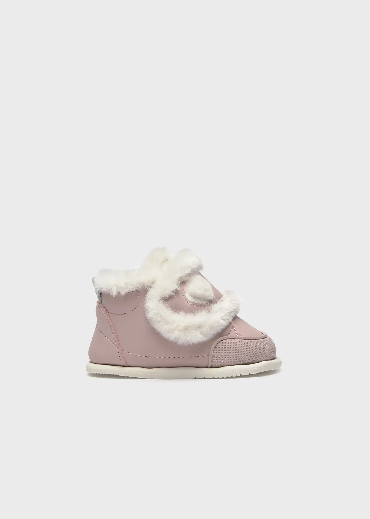 Mayoral Baby Barefoot Fur Lined Ankle Boots