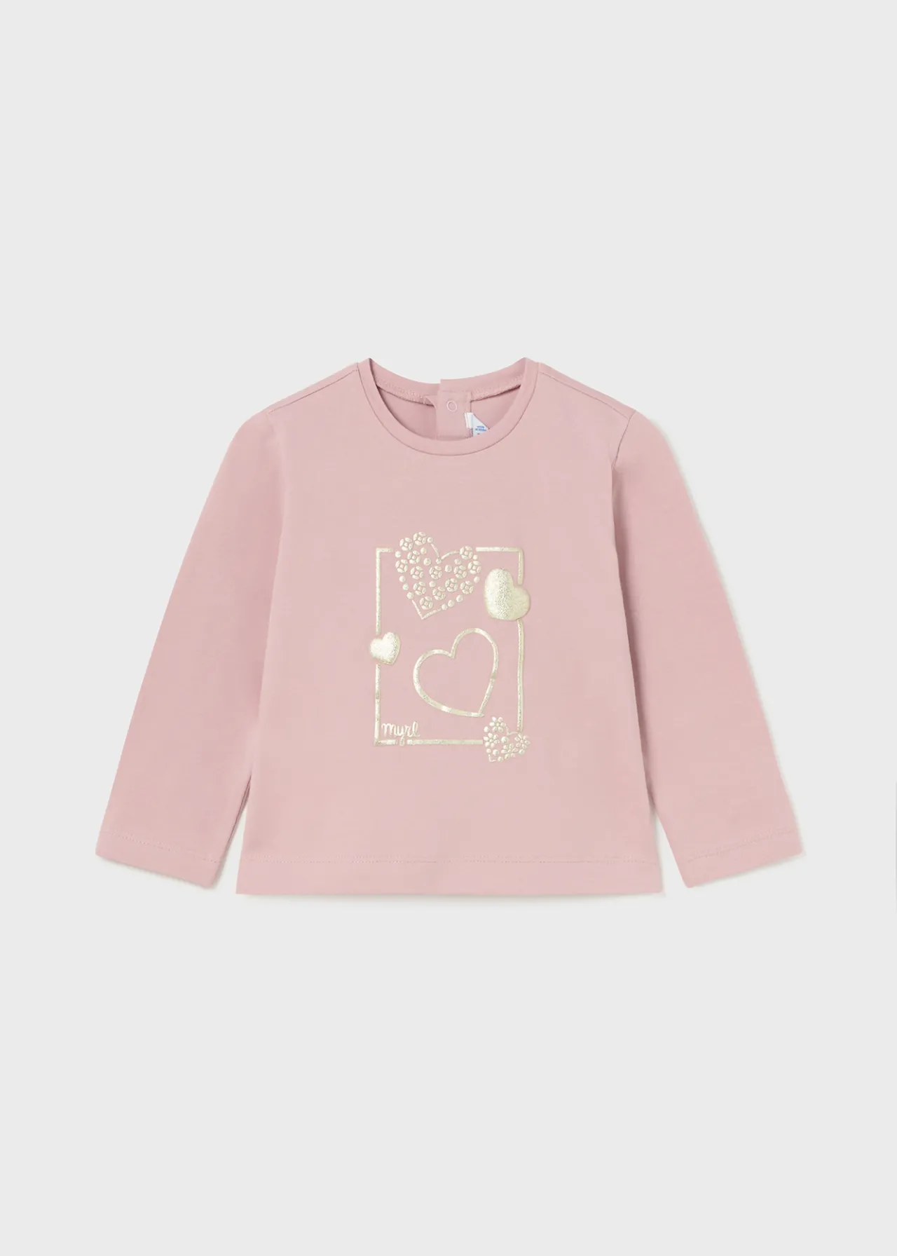 Mayoral Baby Basic Heart T-Shirt