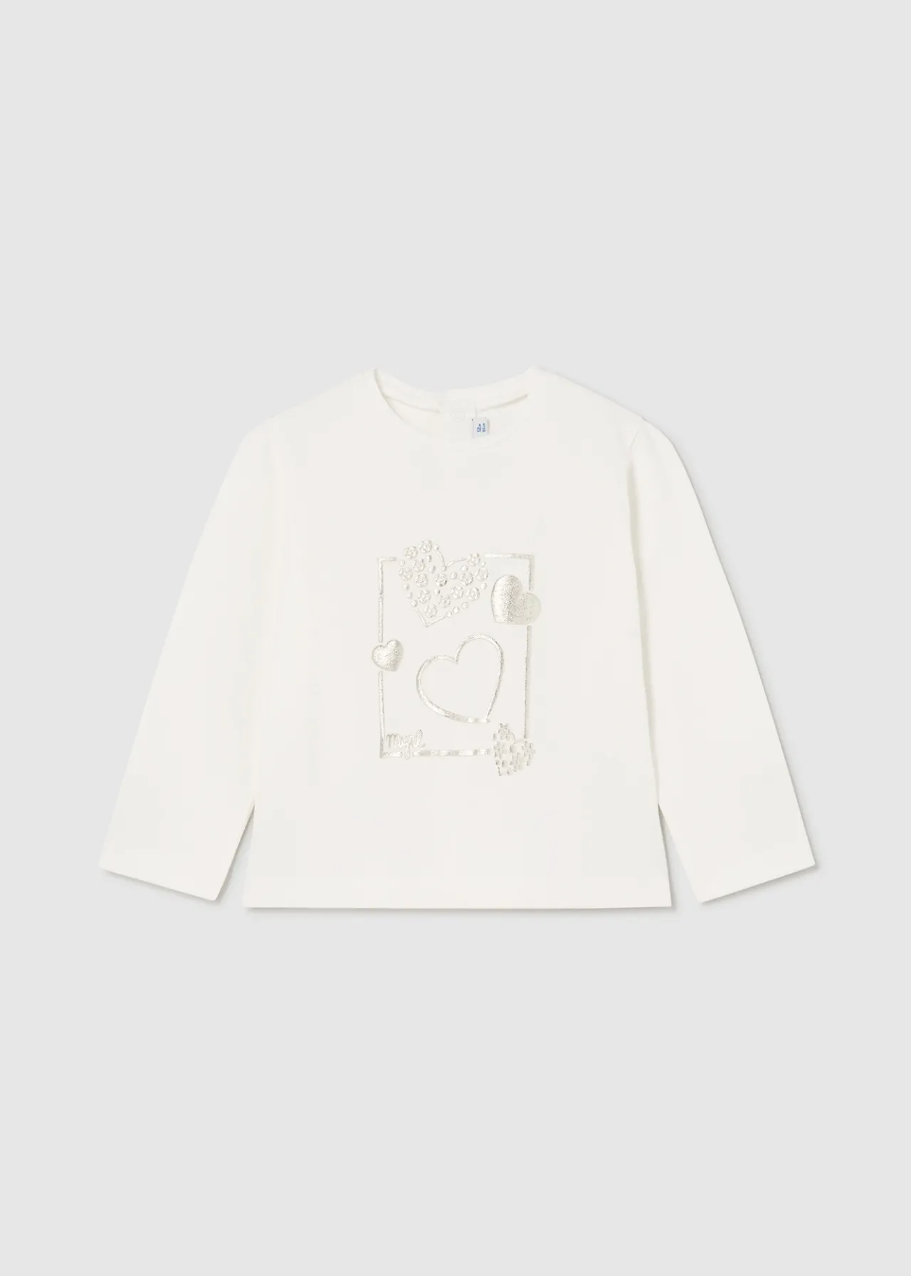 Mayoral Baby Basic Heart T-Shirt