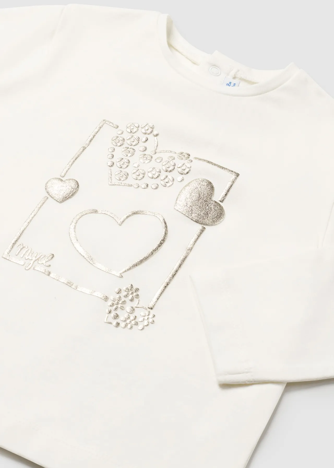 Mayoral Baby Basic Heart T-Shirt
