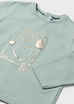 Mayoral Baby Basic Heart T-Shirt