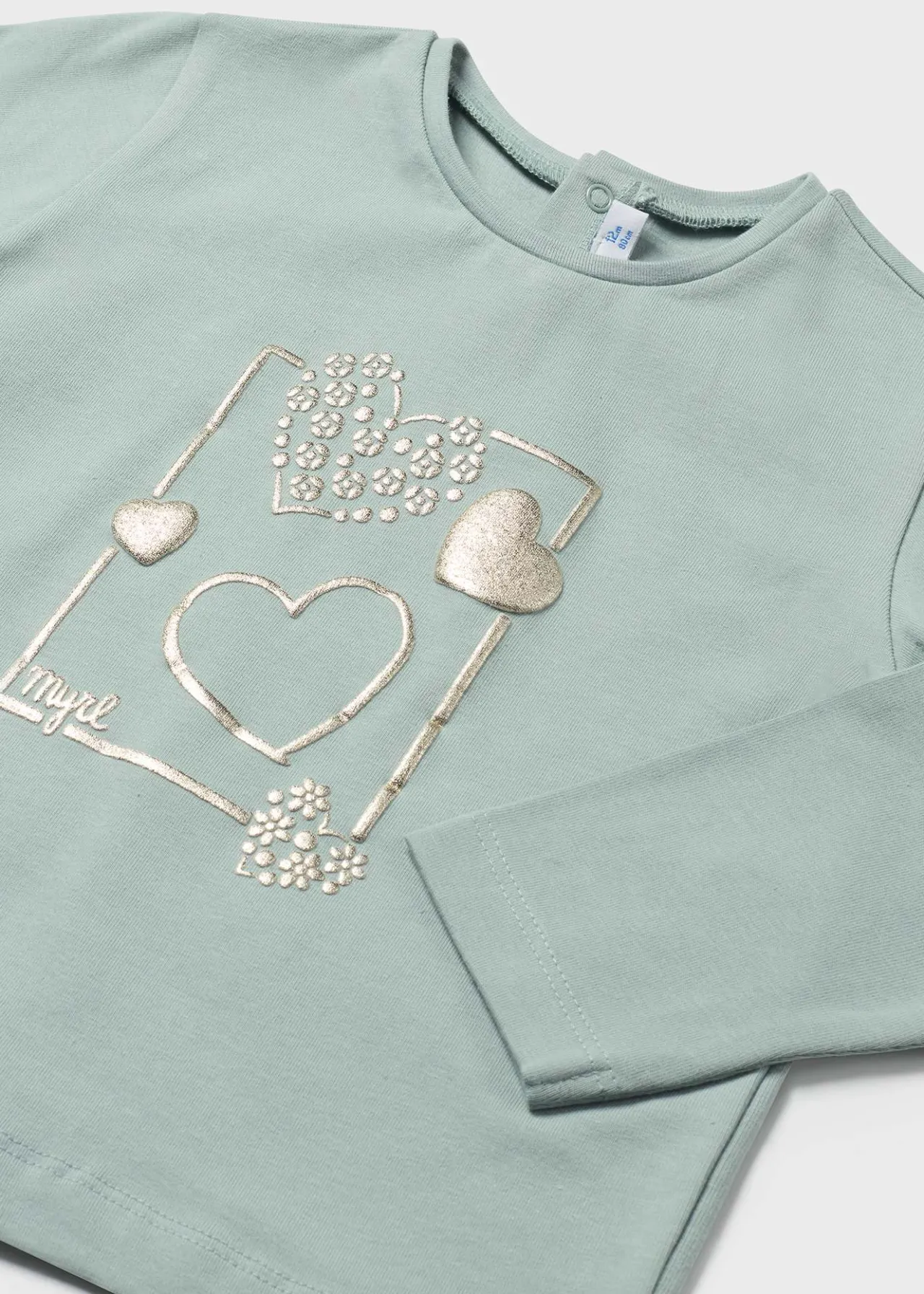 Mayoral Baby Basic Heart T-Shirt