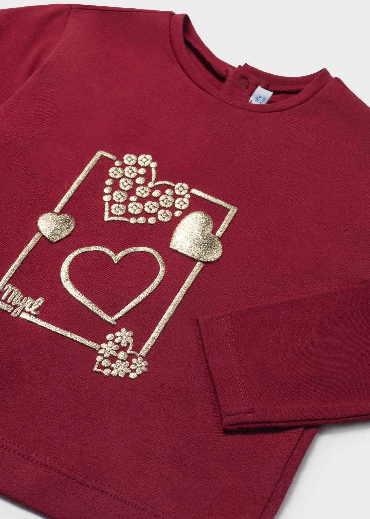 Mayoral Baby Basic Heart T-Shirt