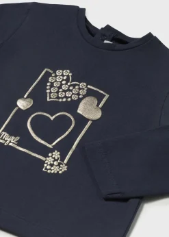 Mayoral Baby Basic Heart T-Shirt