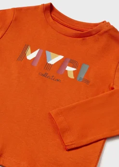 BOY Mayoral Baby Basic Letters T-Shirt