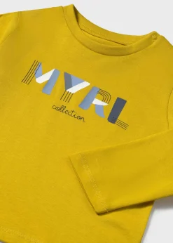BOY Mayoral Baby Basic Letters T-Shirt