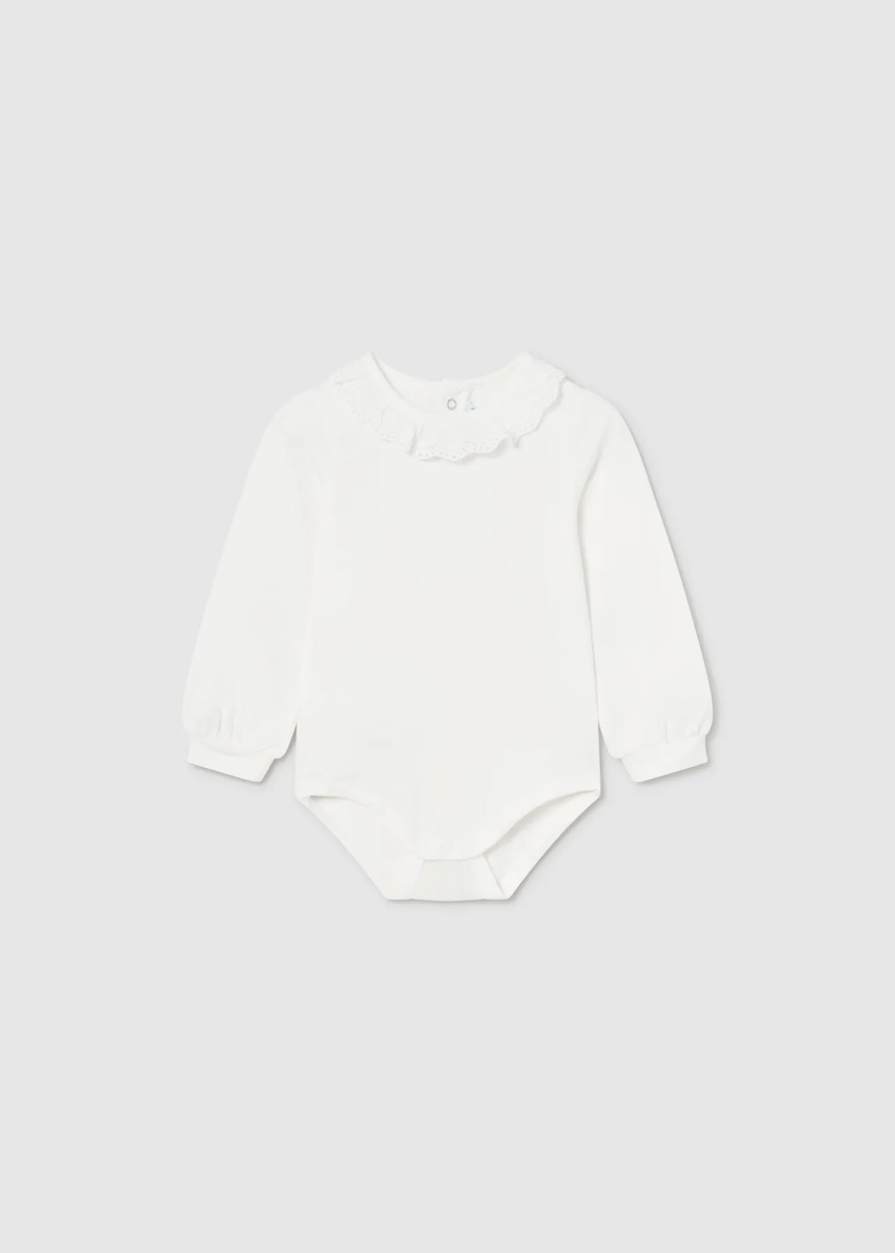 Mayoral Baby Basic Ruffle Bodysuit