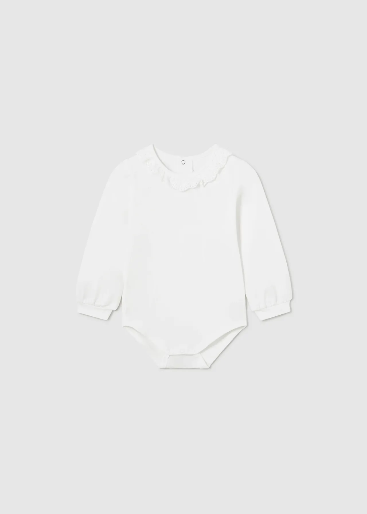 Mayoral Baby Basic Ruffle Bodysuit