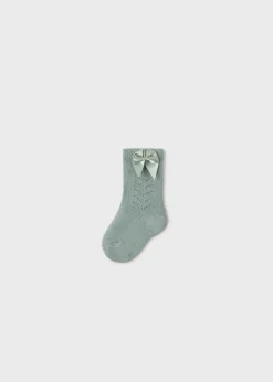 Mayoral Baby Bow Pop Socks