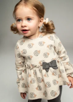 Mayoral Baby Bow Sweater and Leggings Set