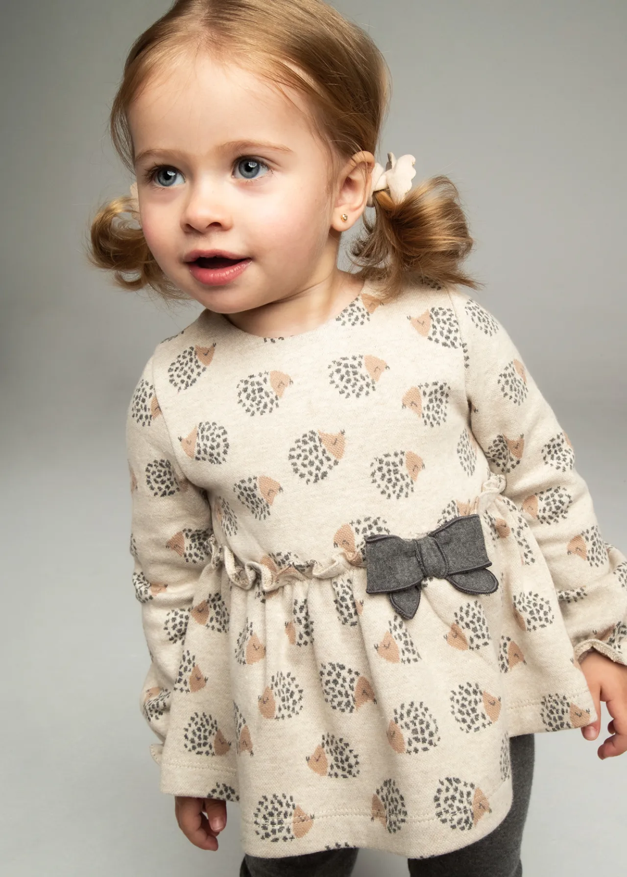 Mayoral Baby Bow Sweater and Leggings Set