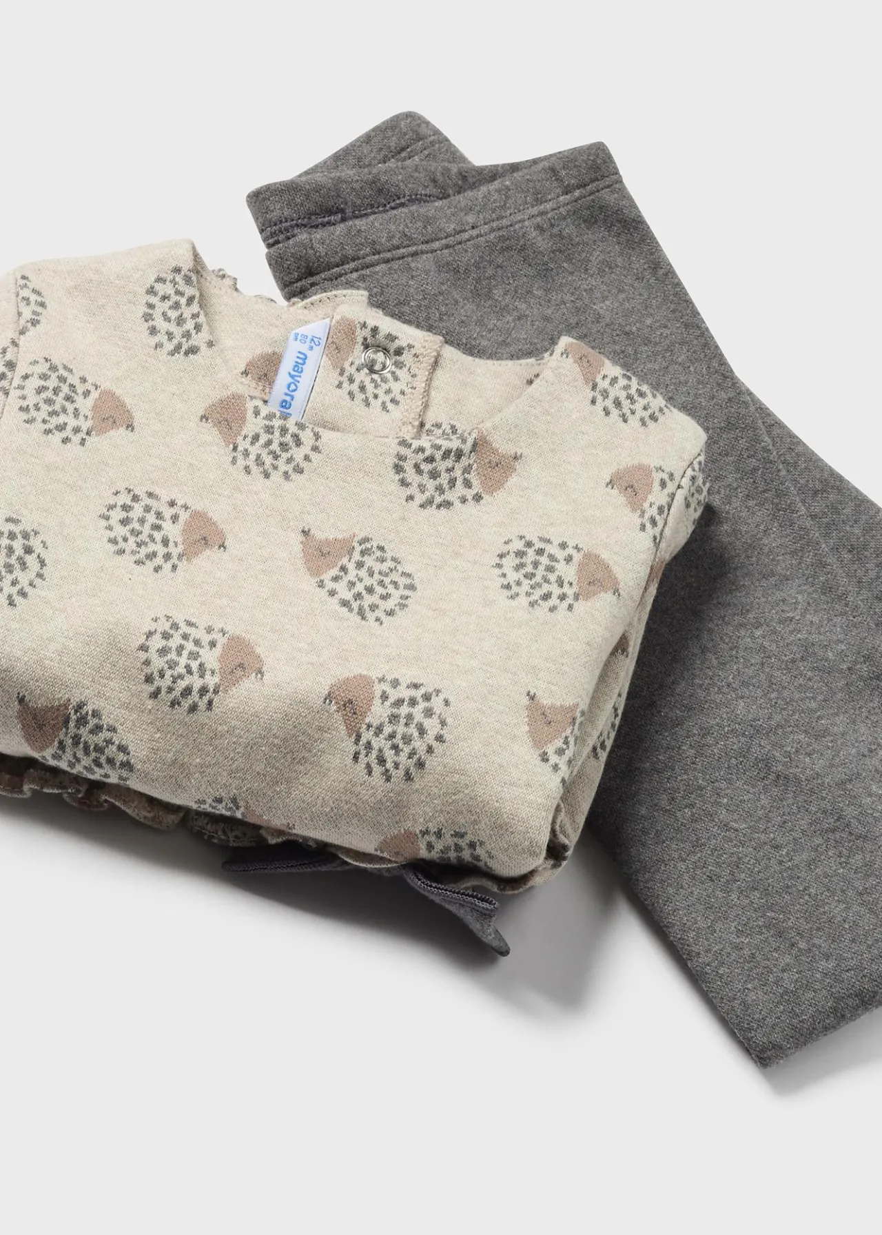 Mayoral Baby Bow Sweater and Leggings Set
