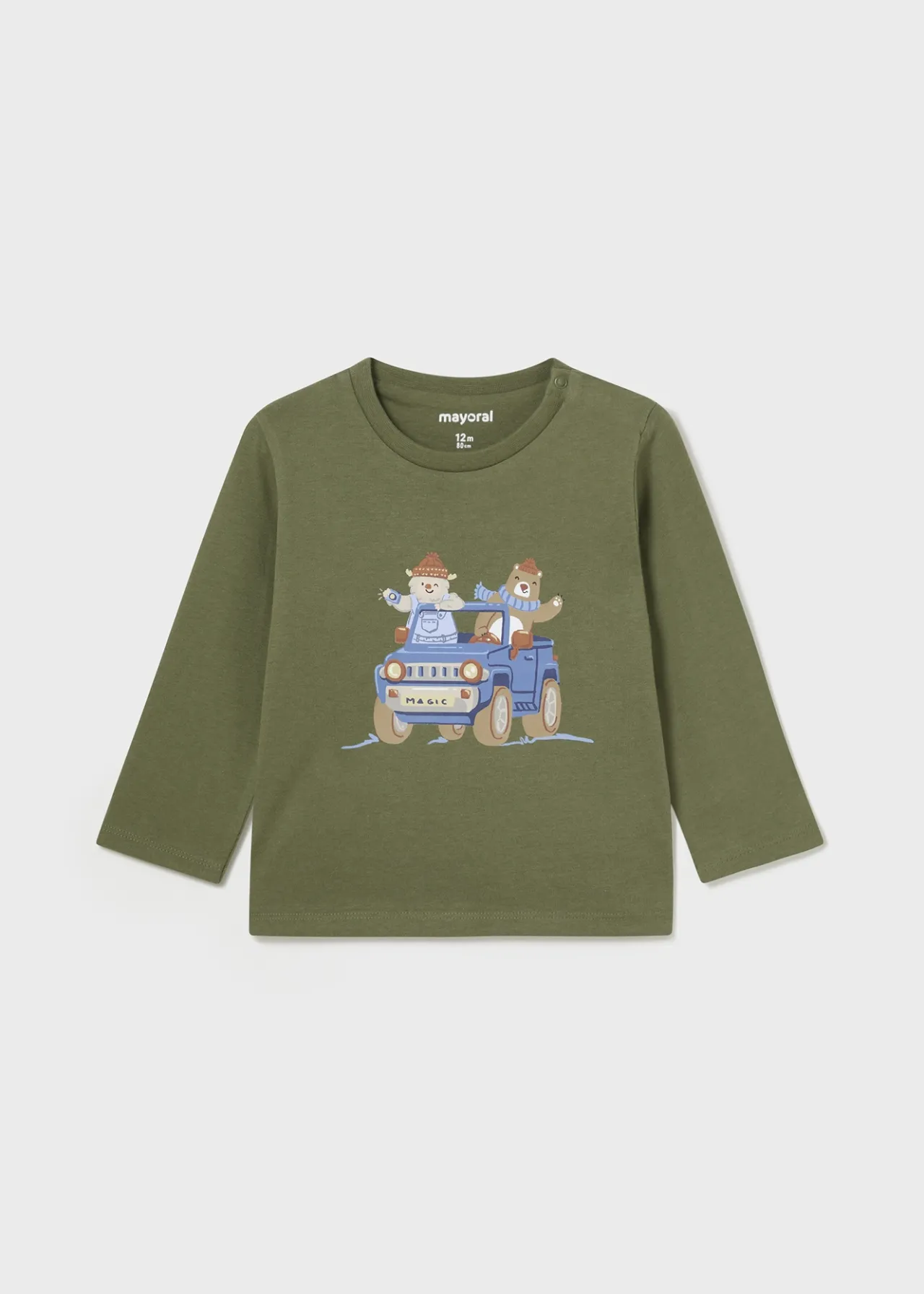 BOY Mayoral Baby Car T-Shirt