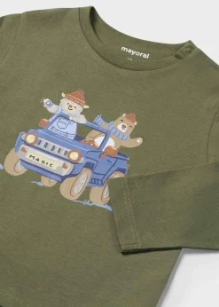 BOY Mayoral Baby Car T-Shirt
