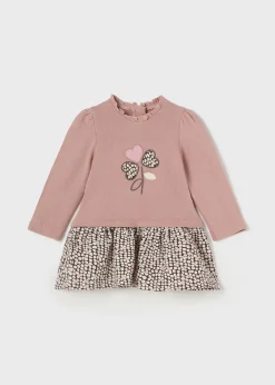 Mayoral Baby Combined Flower Dress
