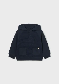 BOY Mayoral Baby Combined Hoodie with Pockets