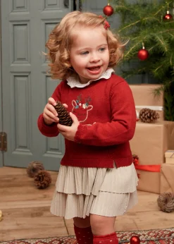 Mayoral Baby Combined Knit Dress