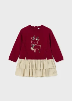 Mayoral Baby Combined Knit Dress
