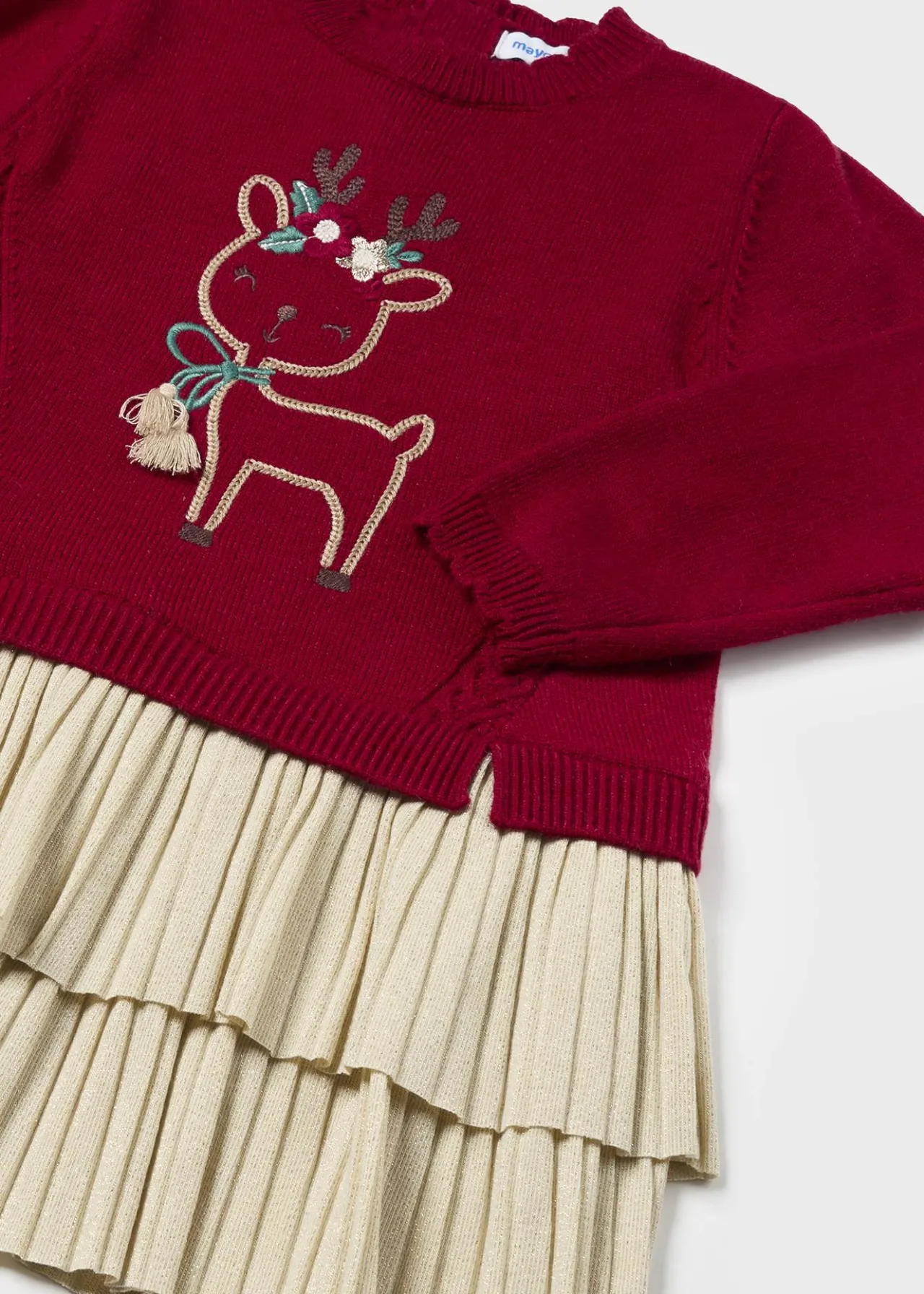 Mayoral Baby Combined Knit Dress