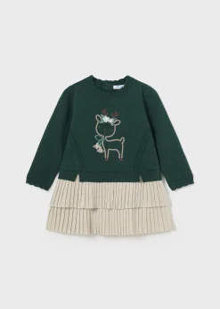 Mayoral Baby Combined Knit Dress