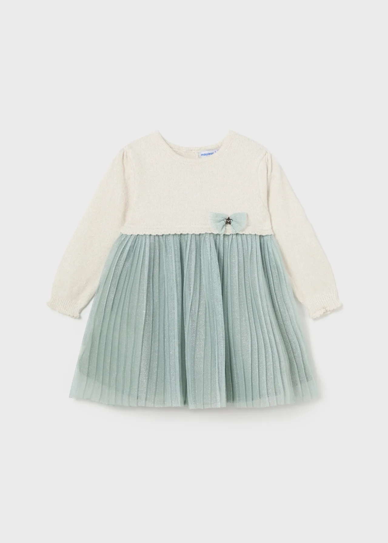 Mayoral Baby Combined Pleated Dress
