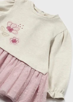 Mayoral Baby Combined Tulle Dress