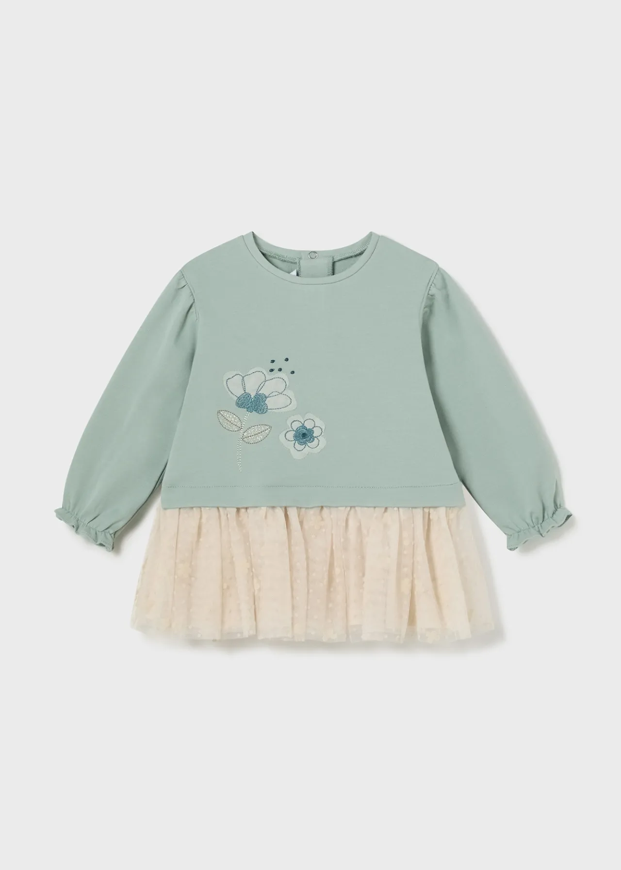 Mayoral Baby Combined Tulle Dress