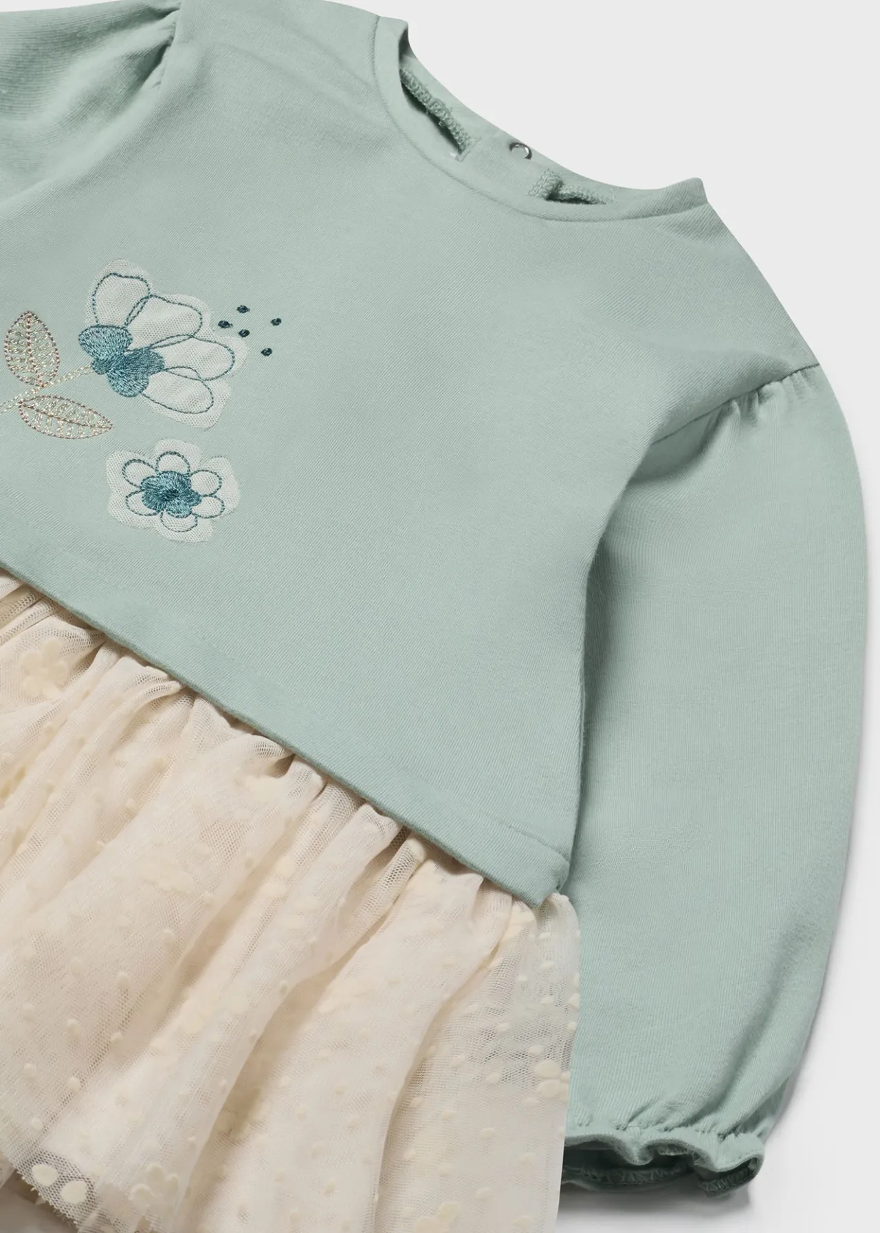 Mayoral Baby Combined Tulle Dress