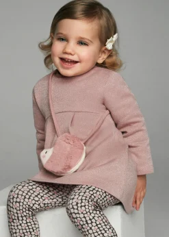 Mayoral Baby Dress with Crossbody Bag