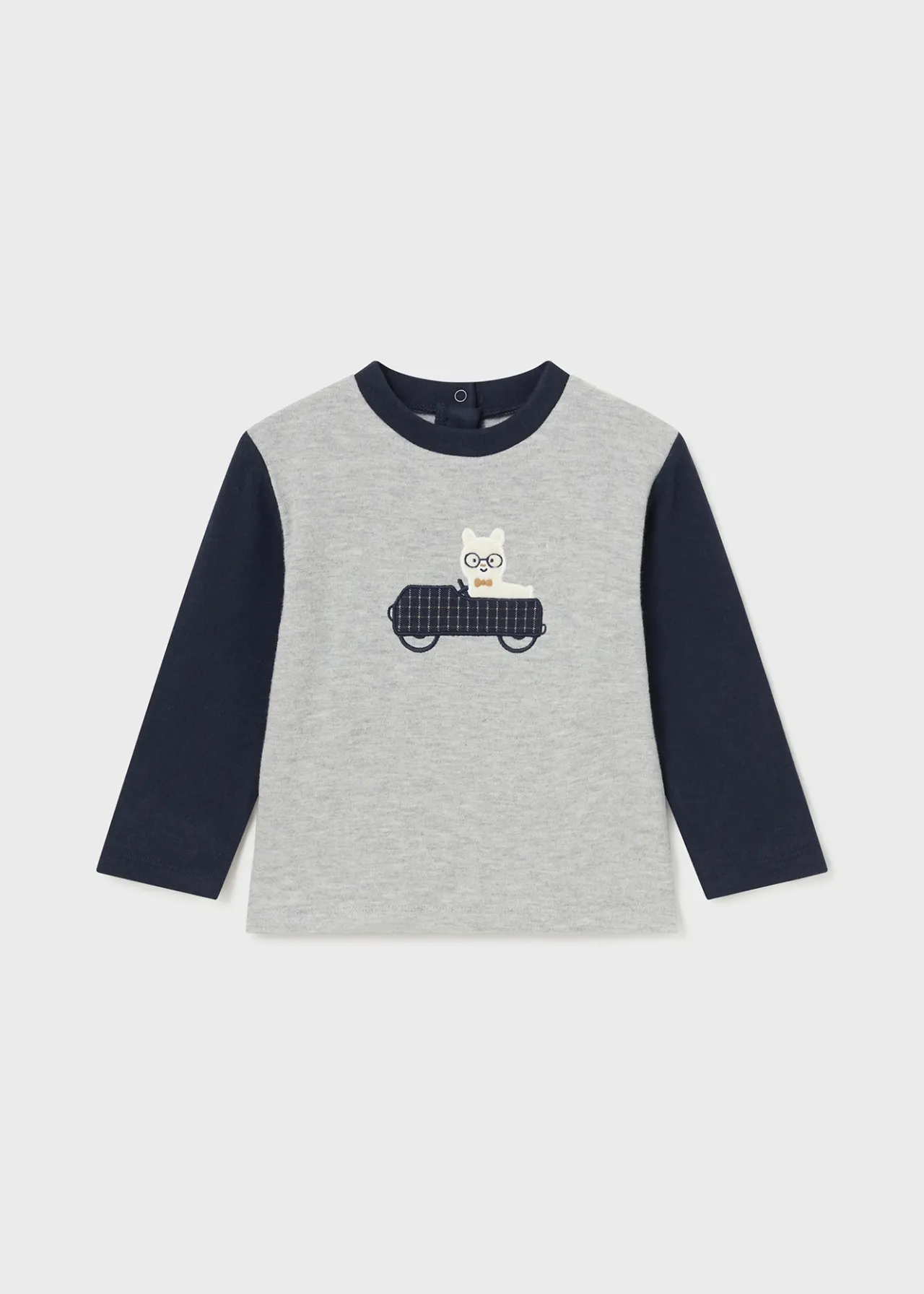 BOY Mayoral Baby Elbow Patch T-Shirt
