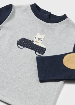 BOY Mayoral Baby Elbow Patch T-Shirt