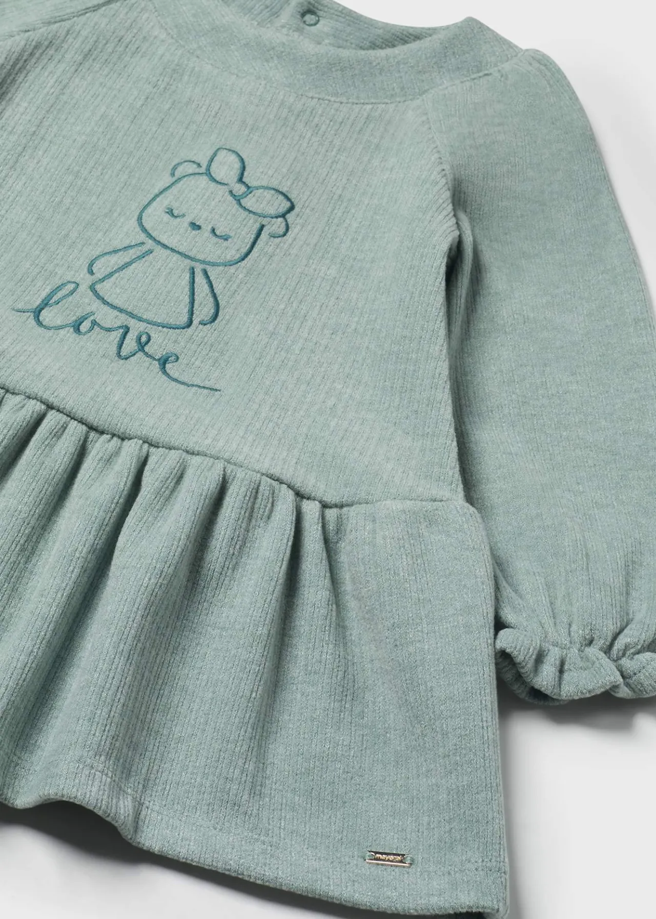 Mayoral Baby Embroidered Animal Dress