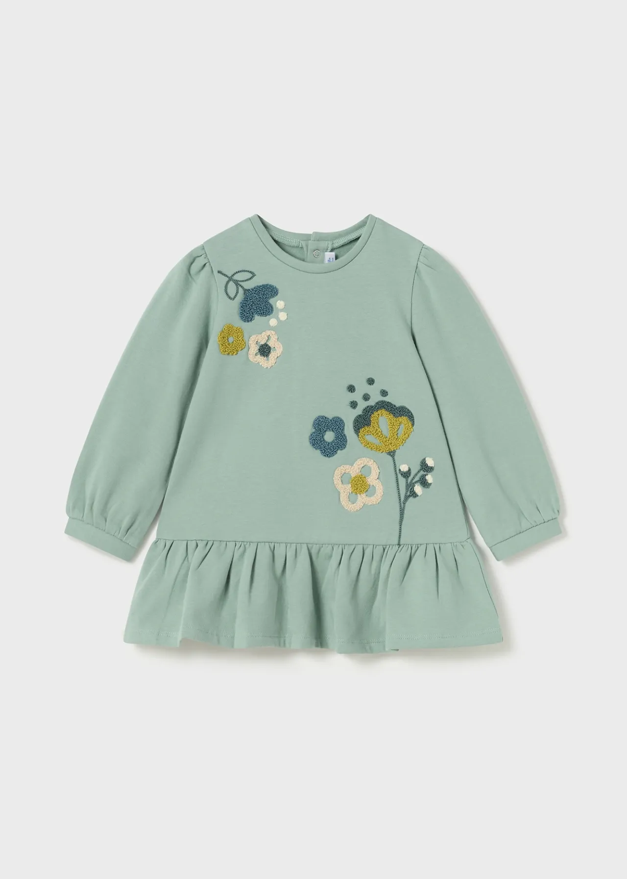 Mayoral Baby Embroidered Floral Dress