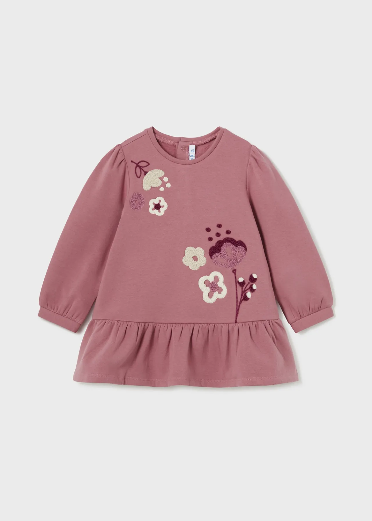 Mayoral Baby Embroidered Floral Dress