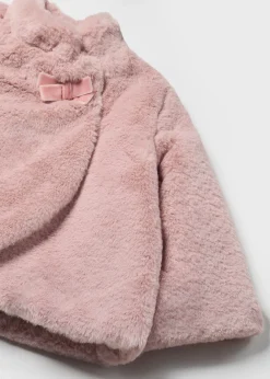 Mayoral Baby Faux Fur Coat