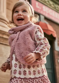 Mayoral Baby Faux Fur Vest
