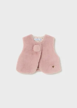 Mayoral Baby Faux Fur Vest