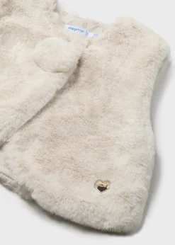 Mayoral Baby Faux Fur Vest