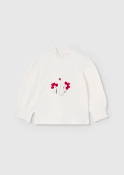 Mayoral Baby Flower Turtleneck